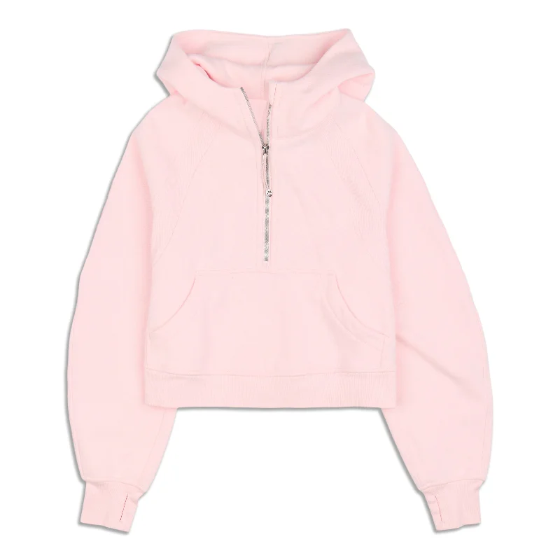 Scuba Oversized Half-Zip Hoodie