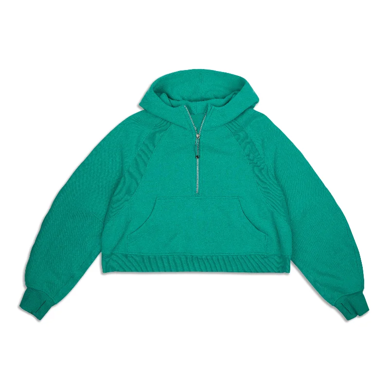 Scuba Oversized Half-Zip Hoodie - Resale