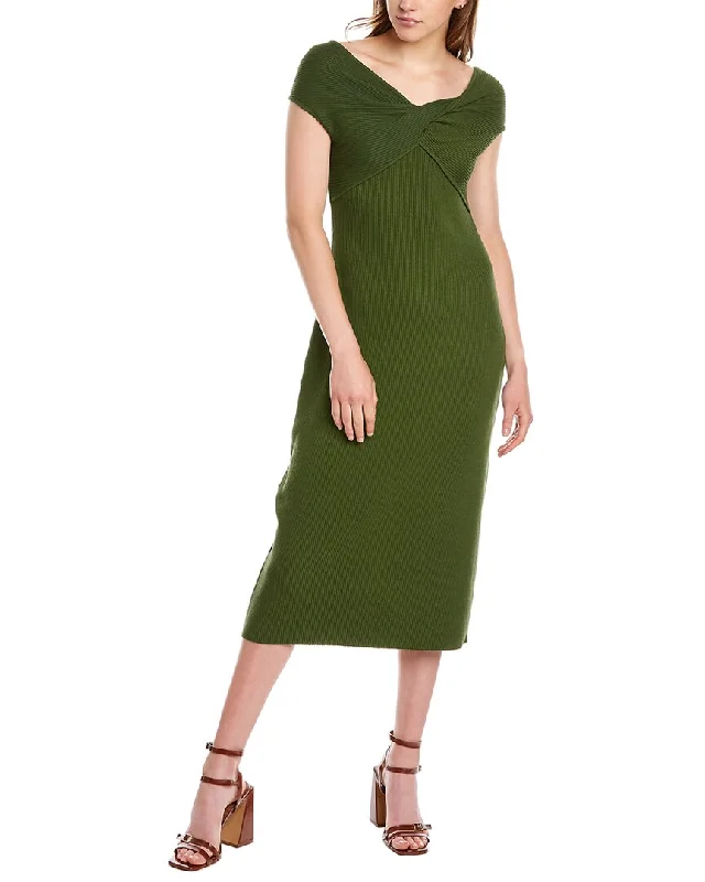 Relaxed Tailoring Sports and leisure Vince Ribbed Twist Dress