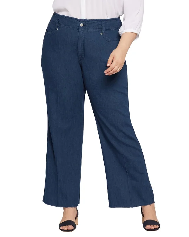 NYDJ Plus Teresa Serendipity Wide Leg Jean