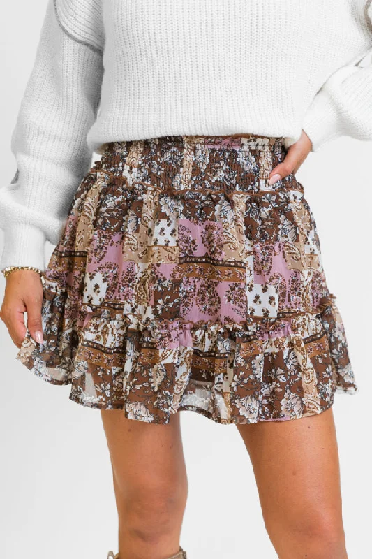 Couldn't Be Better In Patch It Together Skort