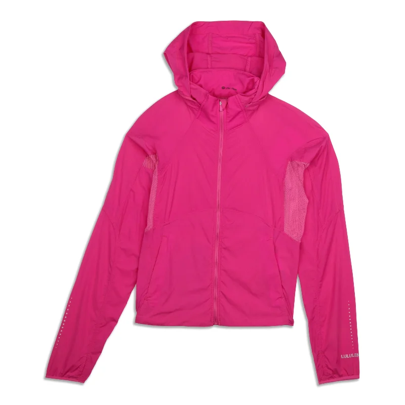 Classic-Fit Ventilated Running Jacket - Resale