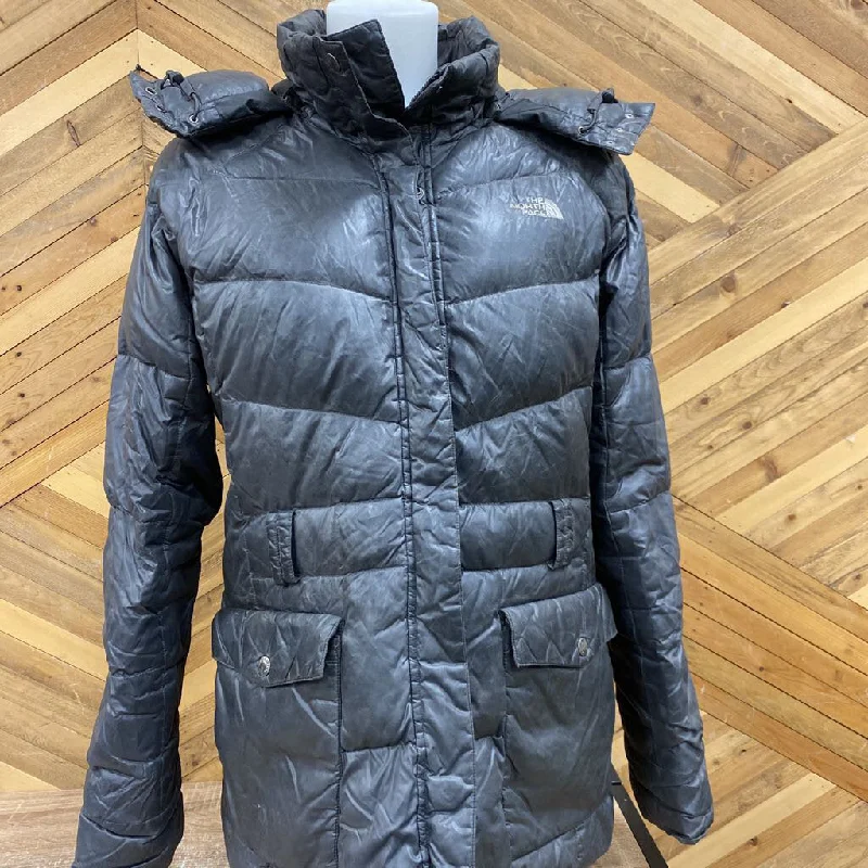 The North Face - Women's 550-Fill Down Jacket - MSRP comp $300: Grey-women-XL