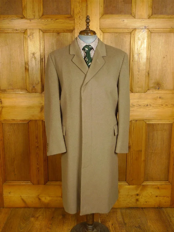 24/0965 vintage aquascutum heavyweight lambs wool british warm style overcoat 44-45 regular