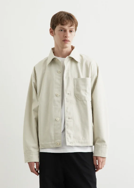 Lux J Cotton Drill Interlock Jacket