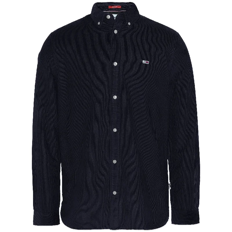 Tommy Jeans Solid Cord Shirt - Navy