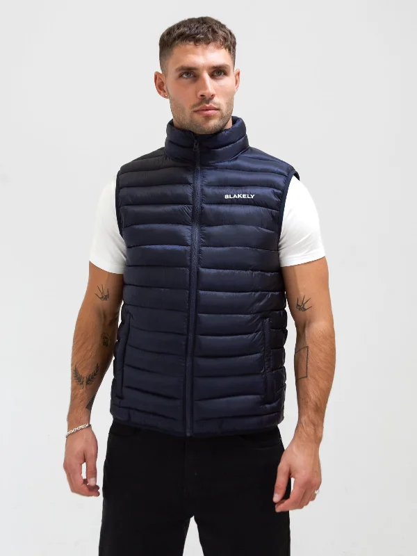 Ellis Lightweight Gilet - Navy