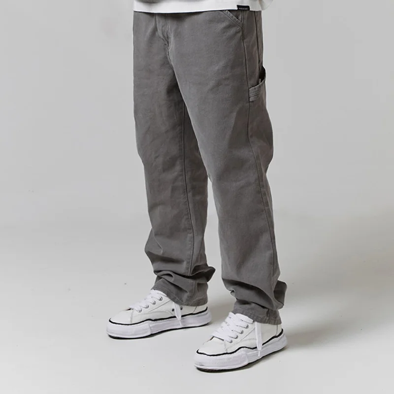 Denim Essentials Warm Jackets Canvas Pant | Grey