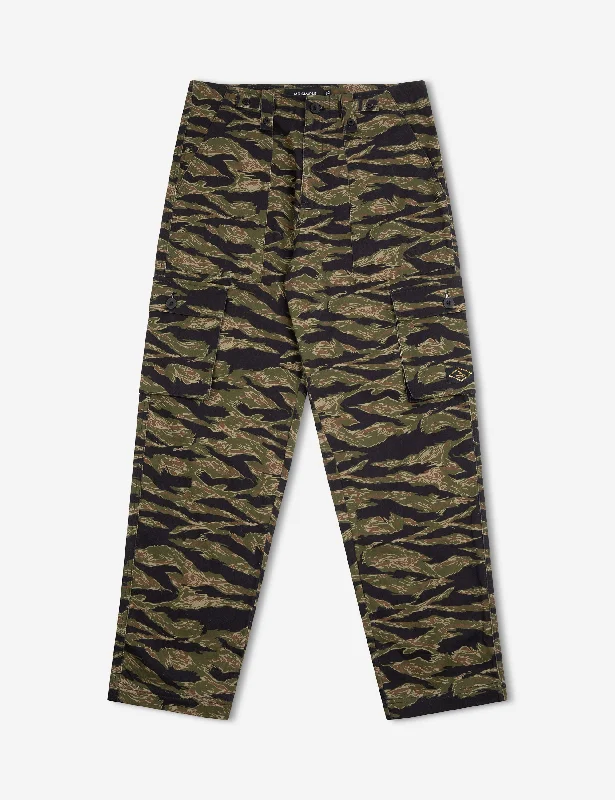 Heritage Style Urban Vests Cargo Pant - Tiger Camo