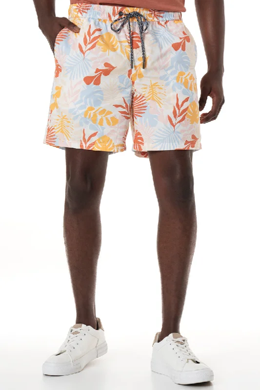 Sleek Tailoring Urban Shirts Pool Shorts _ 151733 _ Orange