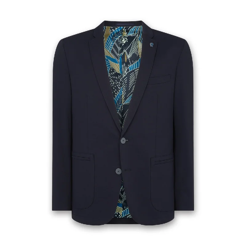 Tailored Streetwear Cool Jackets Remus - Favian Slim Blazer in Navy