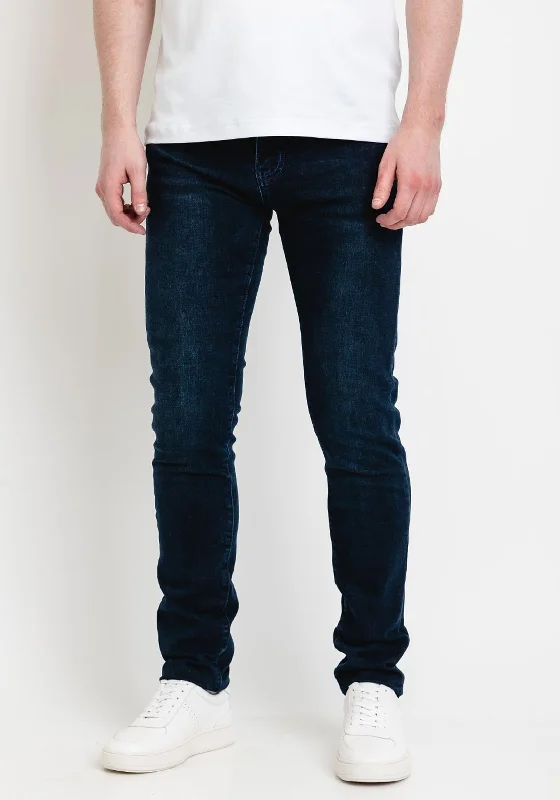 XV Kings by Tommy Bowe Ruck Slim Jeans, Dark Denim