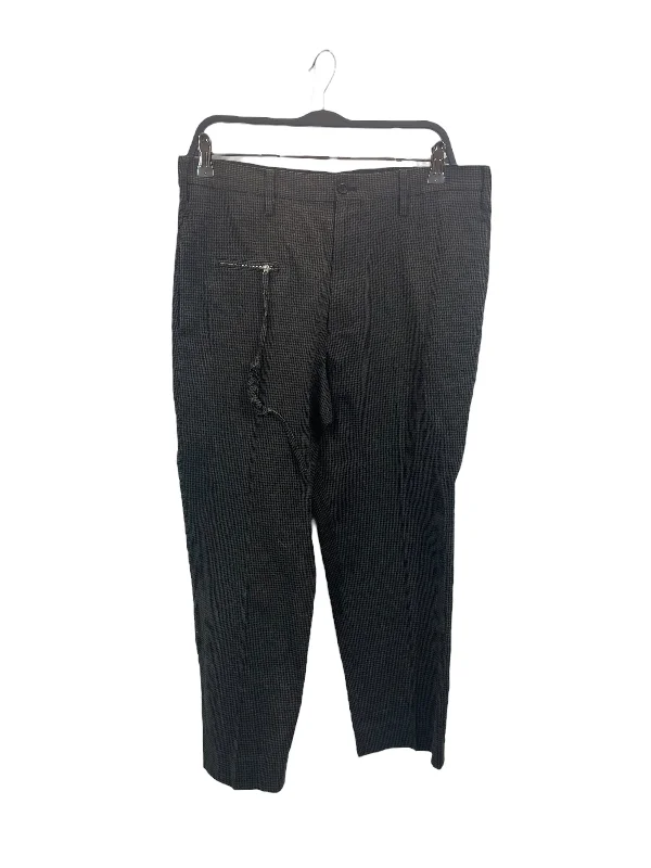 Denim on Denim yohji yamamoto POUR HOMME/Pants/2/Cotton/GRY/Hombre Check/HX-P55-034