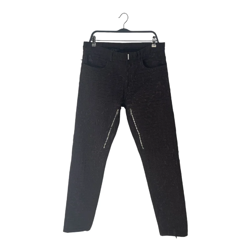 Classic Formal GIVENCHY/Straight Pants/34/Cotton/BRW/