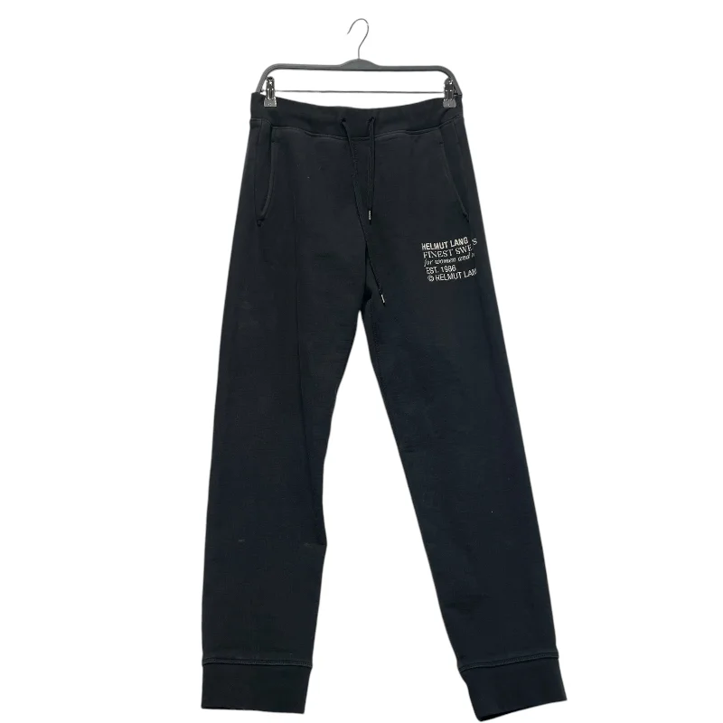 Business Casual Helmut Lang/Pants/S/Cotton/BLK/Joggers/