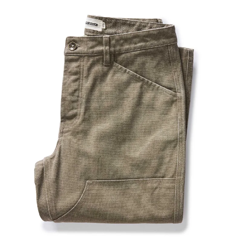 Modern Tailoring The Chore Pant in Stone Chipped Canvas