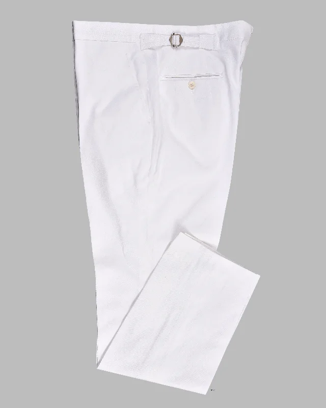 Relaxed Aesthetic Dugdale Cotton White Twill