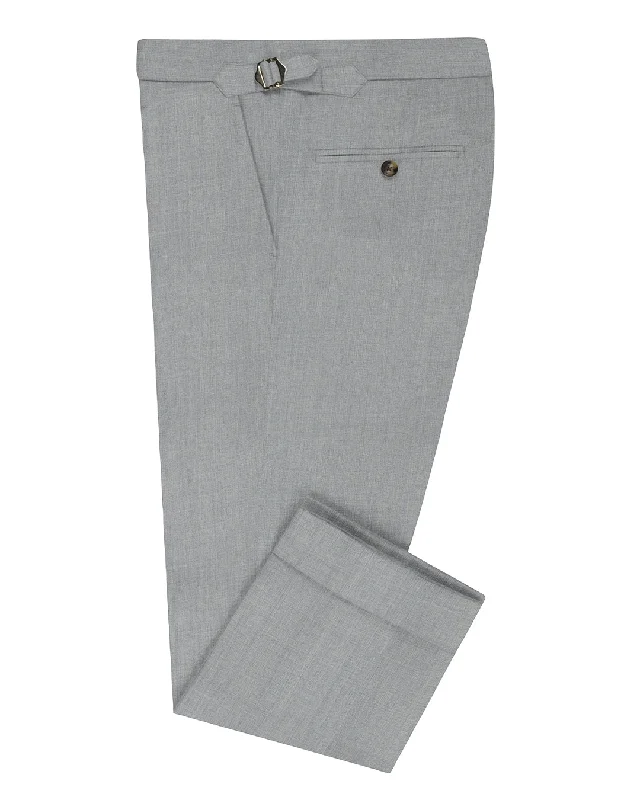 Tailored Fit Loro Piana: Light Grey Woolen