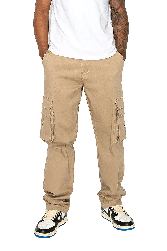 Cyberpunk Outfit Men's Baggy Relaxed Fit Multiple Pocket Cargo Pants