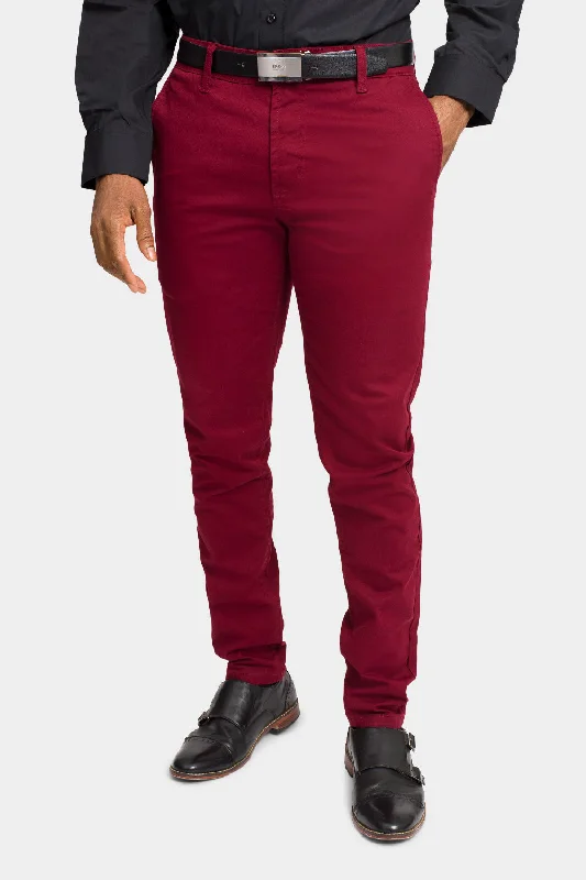 Tailored Fit Men's Essential Chino Pants (New Colorways)