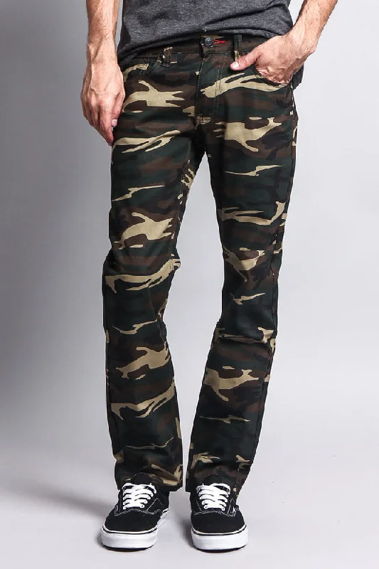 Weekend Wear Men's Camo Slim Fit Pants