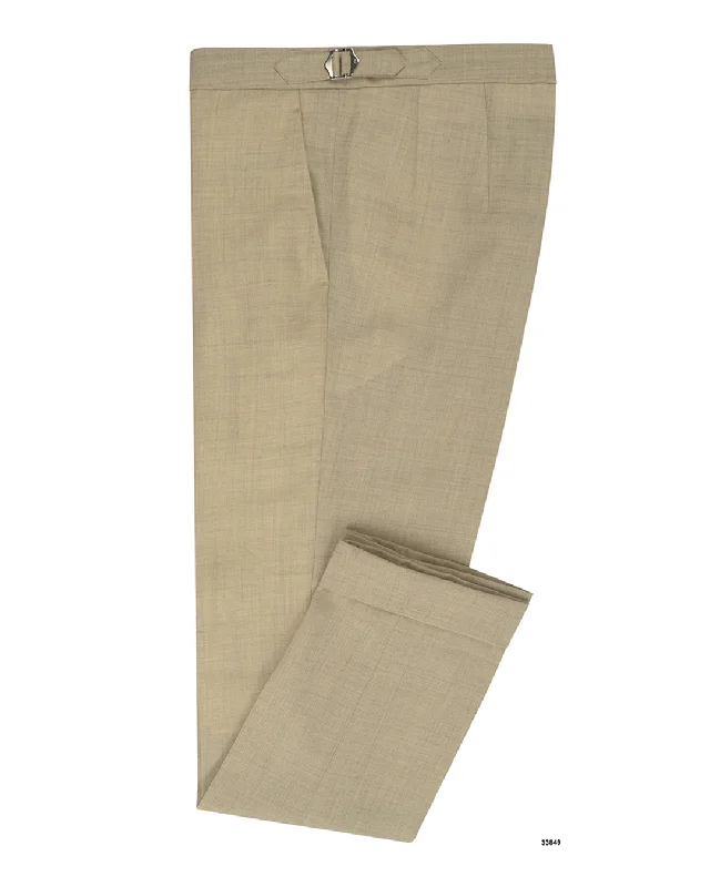 Retro Grunge Minnis Fresco III  Pants: Light Khaki