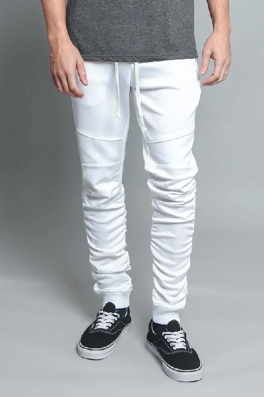 Softcore Fashion Scrunched Skinny Fit Track Pants