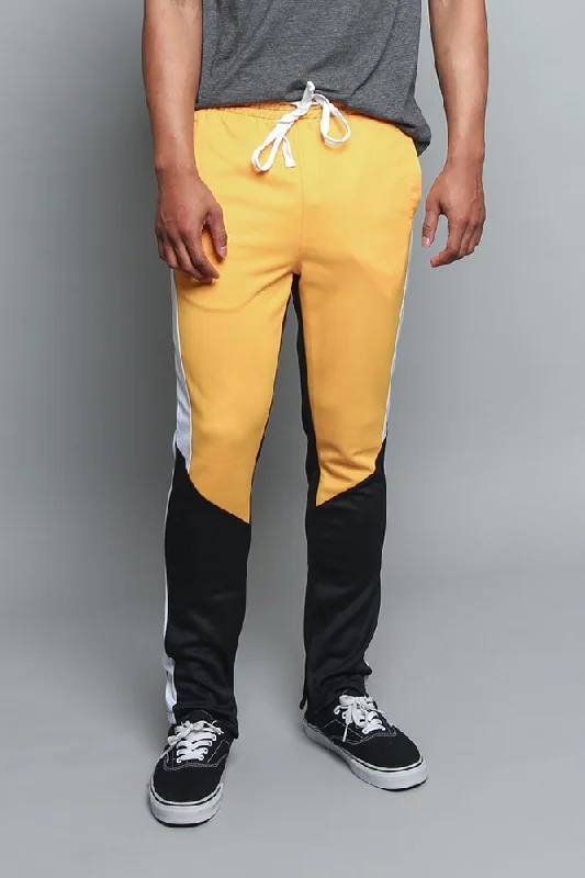 Elegant Outfit Thunderbolt Contrast Track Pants