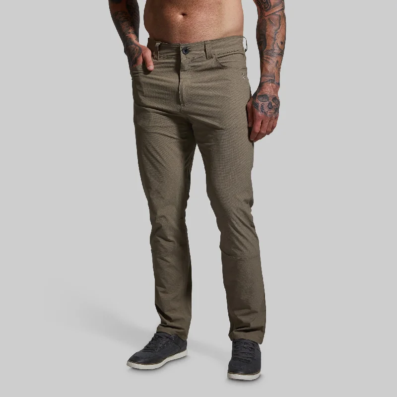 Parisian Style Traverse Pant (Khaki)