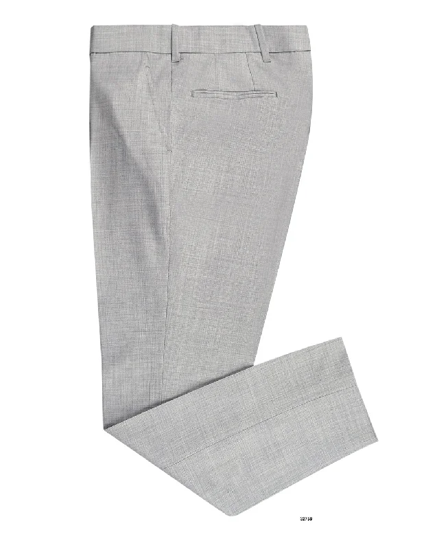 Vintage Tailoring VBC 100% Wool: Light Grey Twill